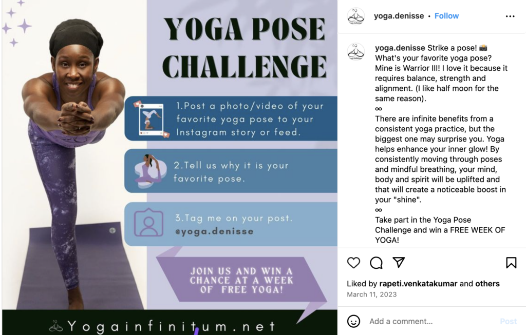 Yoga Pose Challenge