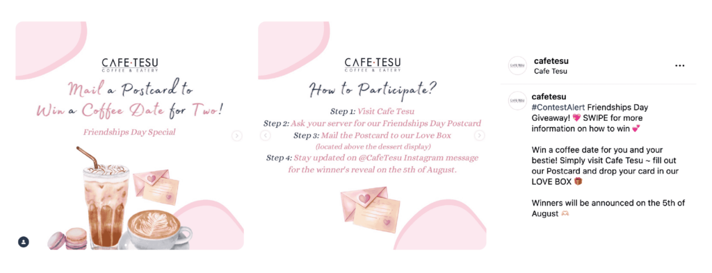 Social Media Giveaway Idea 42 Location-Based Giveaway
