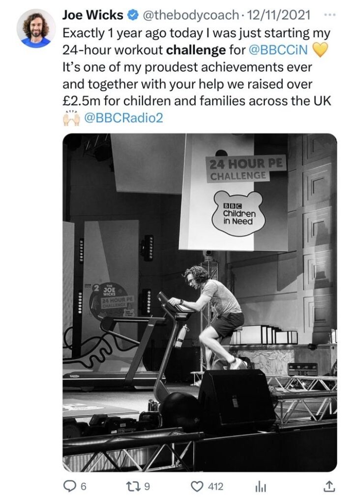 Charity Drive Fitness Challenge