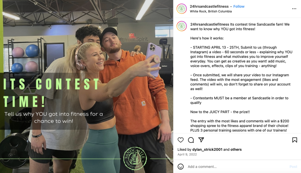 Fitness Goals Video Entry