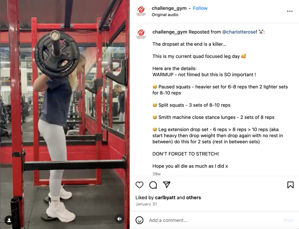 Workout Tips Contest