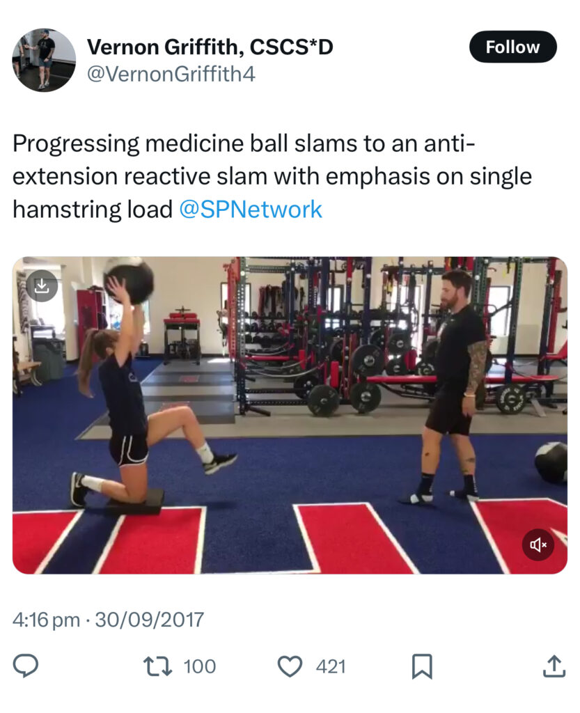 Medicine Ball Slam Contest