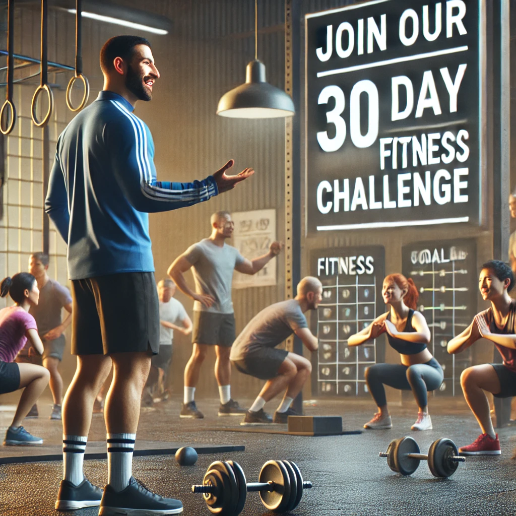 Personal Trainers Marketing Idea #49. Offer 30-Day Challenges
