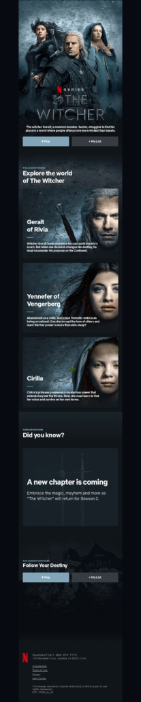 Netflix’s Event Screening Invite
