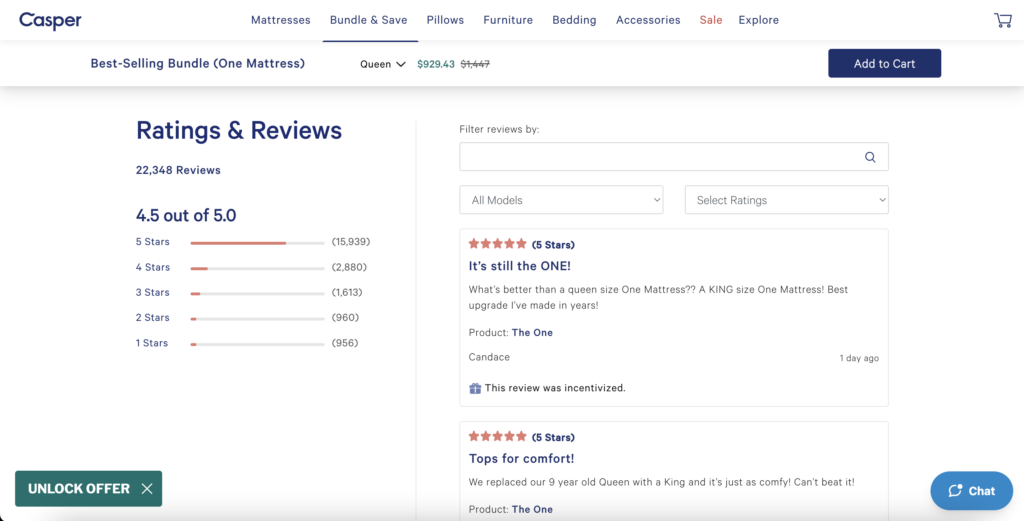 Casper Reviews
