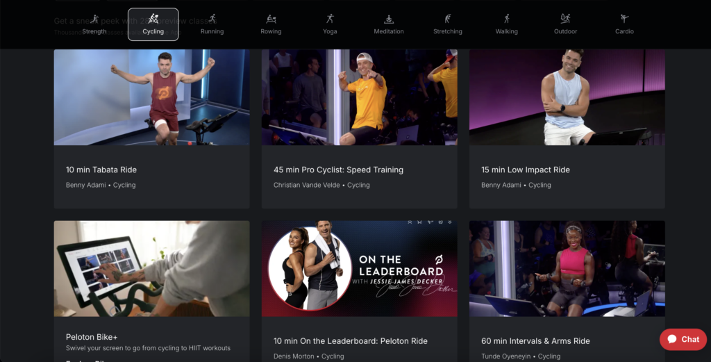Peloton Examples
