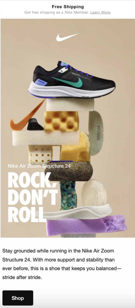 Nike’s Sneaker Drop Email