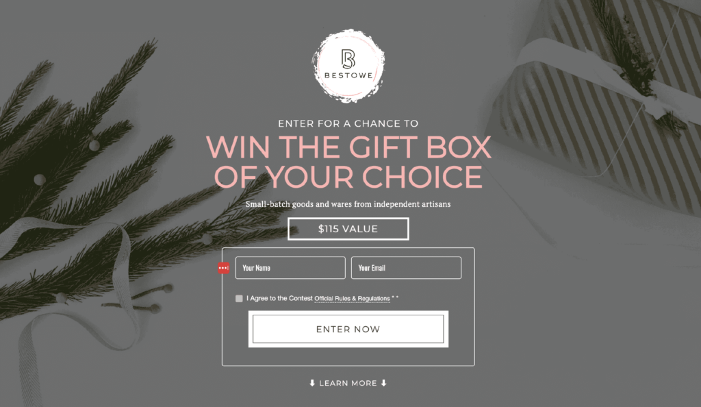 Holiday-Themed Giveaway