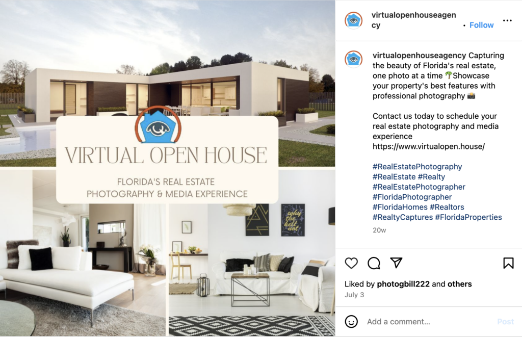 Virtual Open Houses