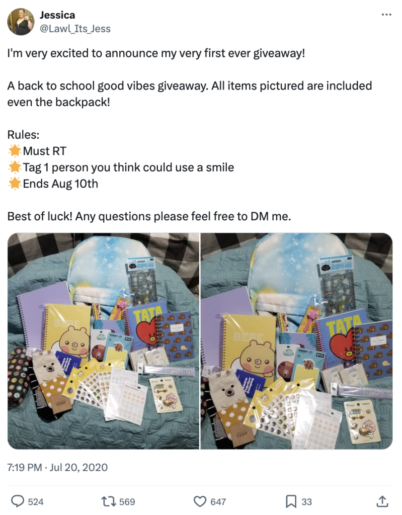 Back-to-School Giveaway