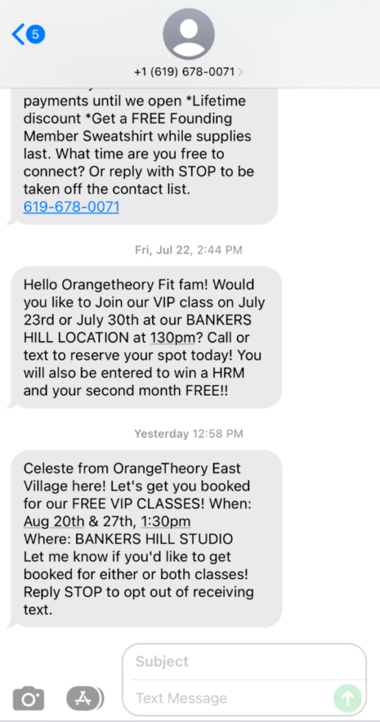 Build an SMS Marketing Campaign