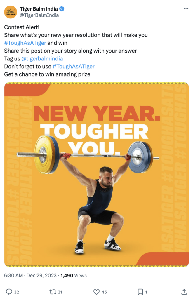 New Year’s Resolution Contest