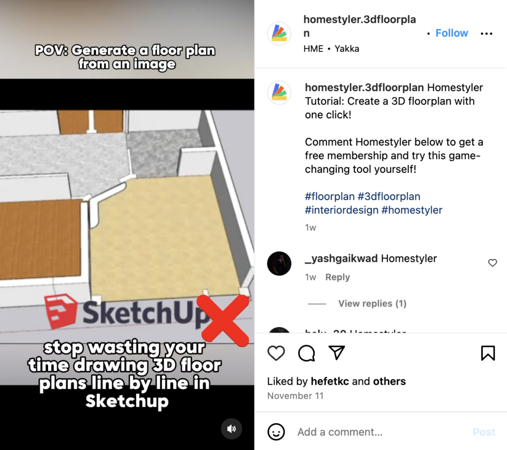 Interactive 3D Floor Plans
