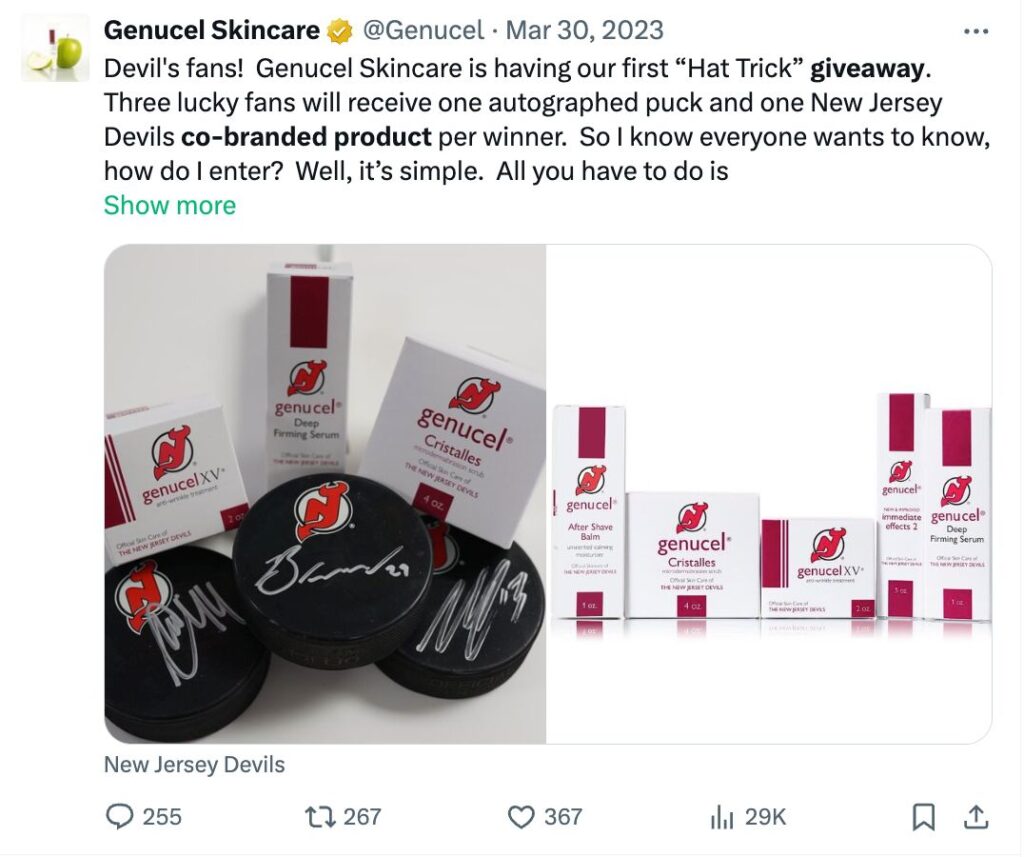 Co-Branded Product Giveaway