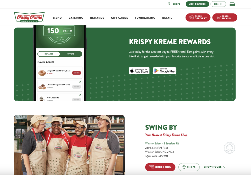 Localized Loyalty Program Pages