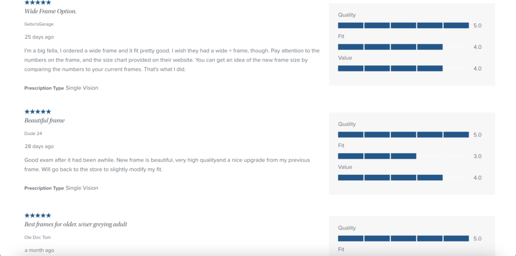 Warby Parker Reviews

