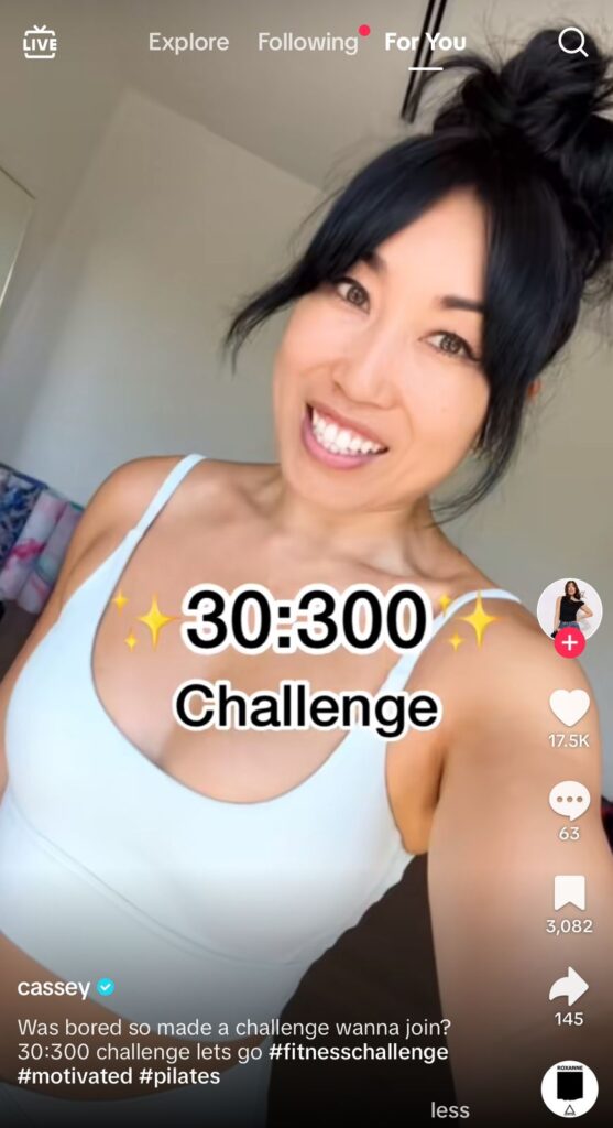 TikTok Hashtag Challenge