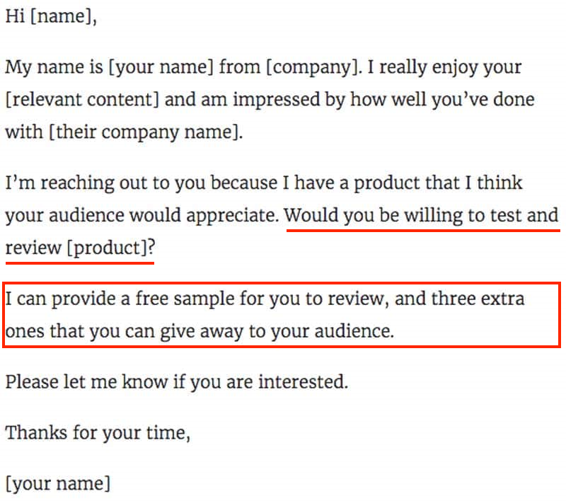 Offer Value First