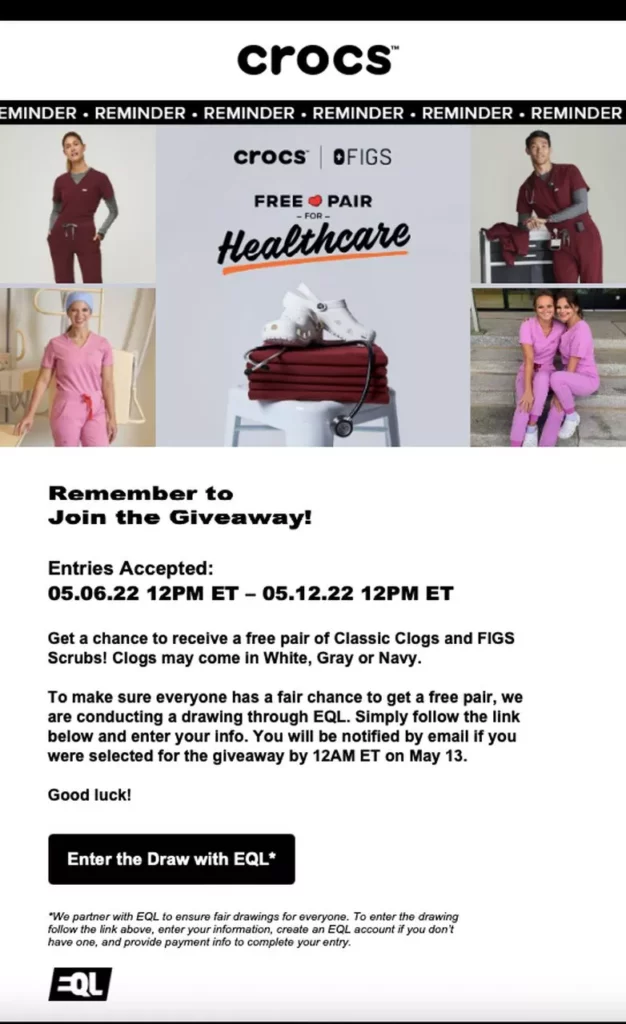 Subscriber-Only Email Giveaway