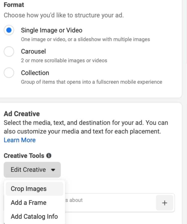 Ad Creative Tools