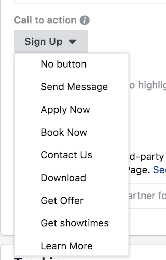 Customizable CTAs in Ads