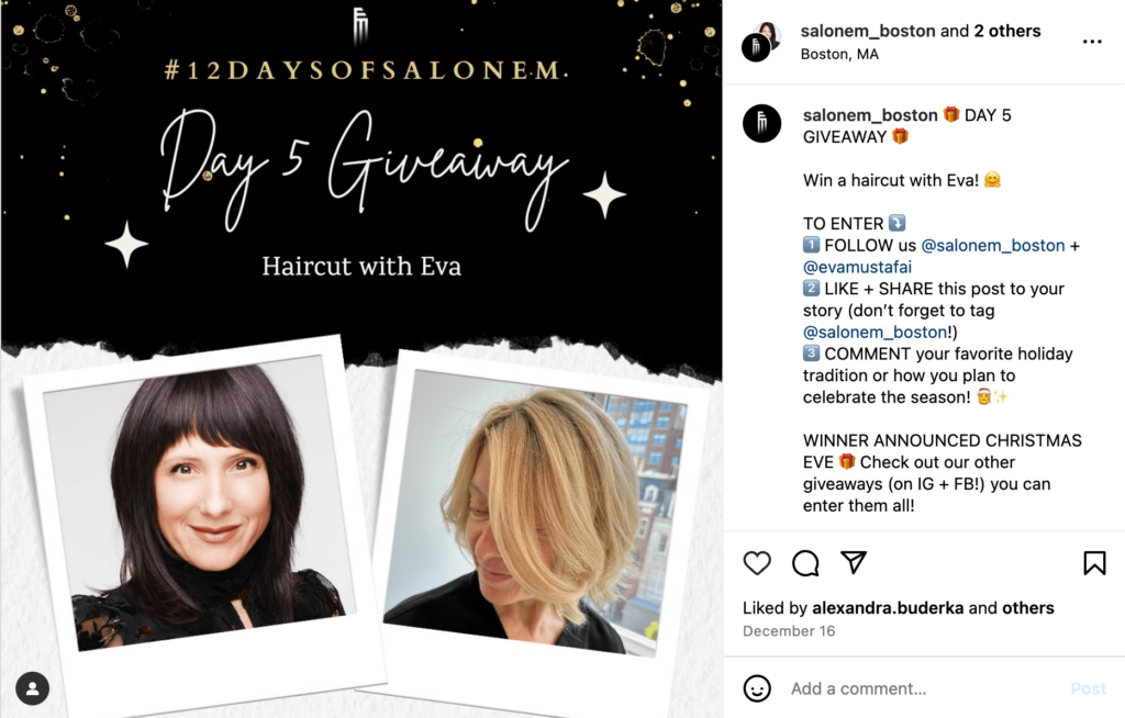Free Haircut Contest