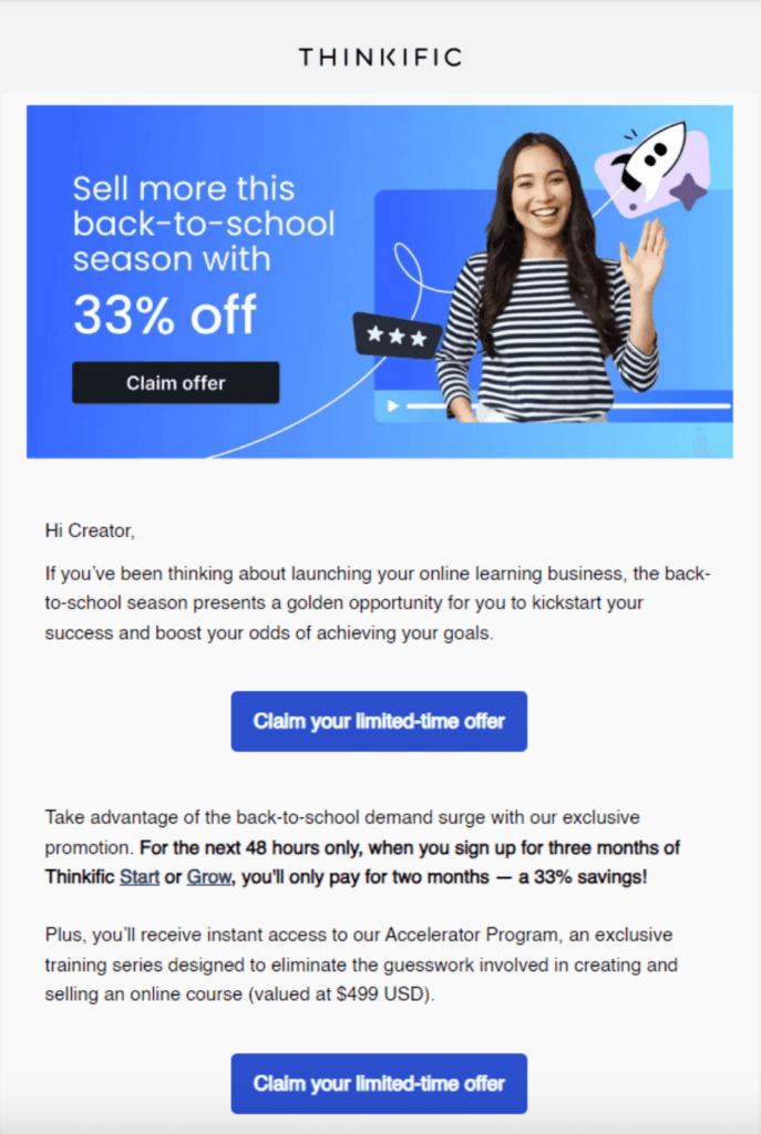 Upselling Campaigns