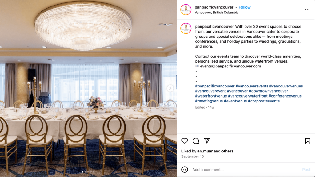 Collaborate with Event Planners