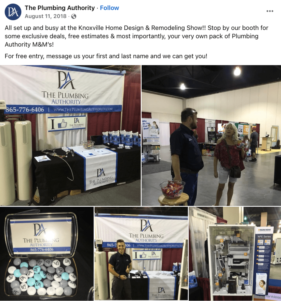 Attend Trade Shows and Community Events