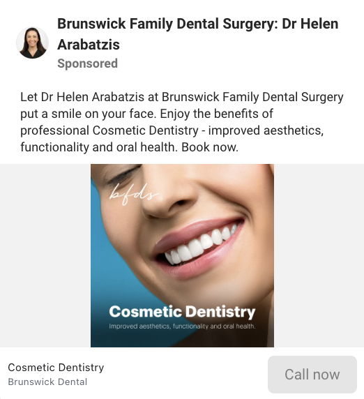 Cosmetic Dentistry Ads