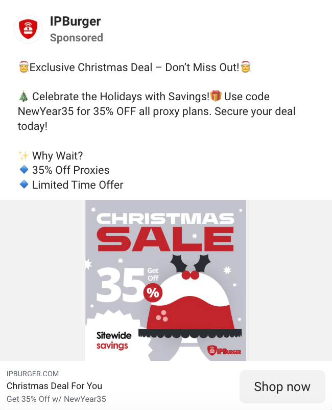 Seasonal Retargeting Ads
