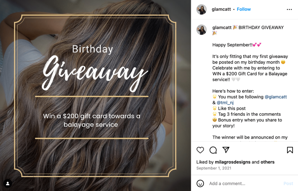 Birthday Giveaway