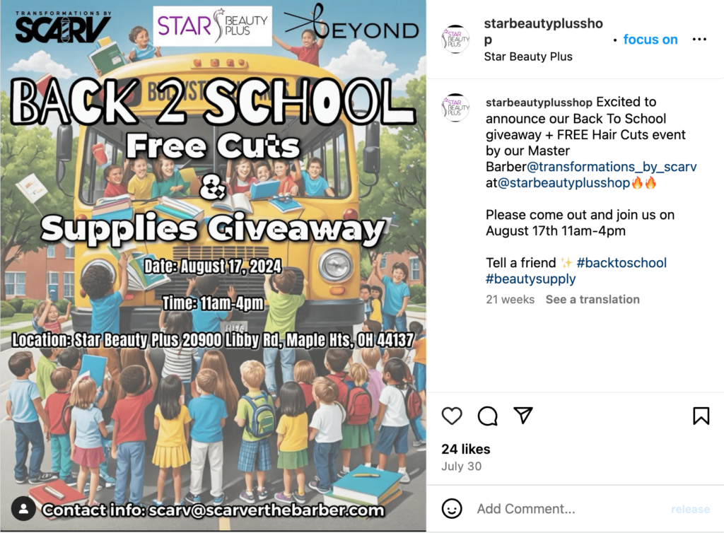 Back-to-School Giveaway