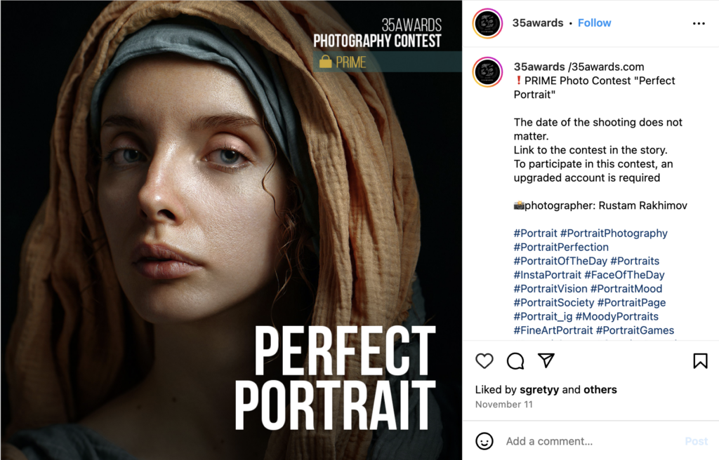 Portrait Photography Contest