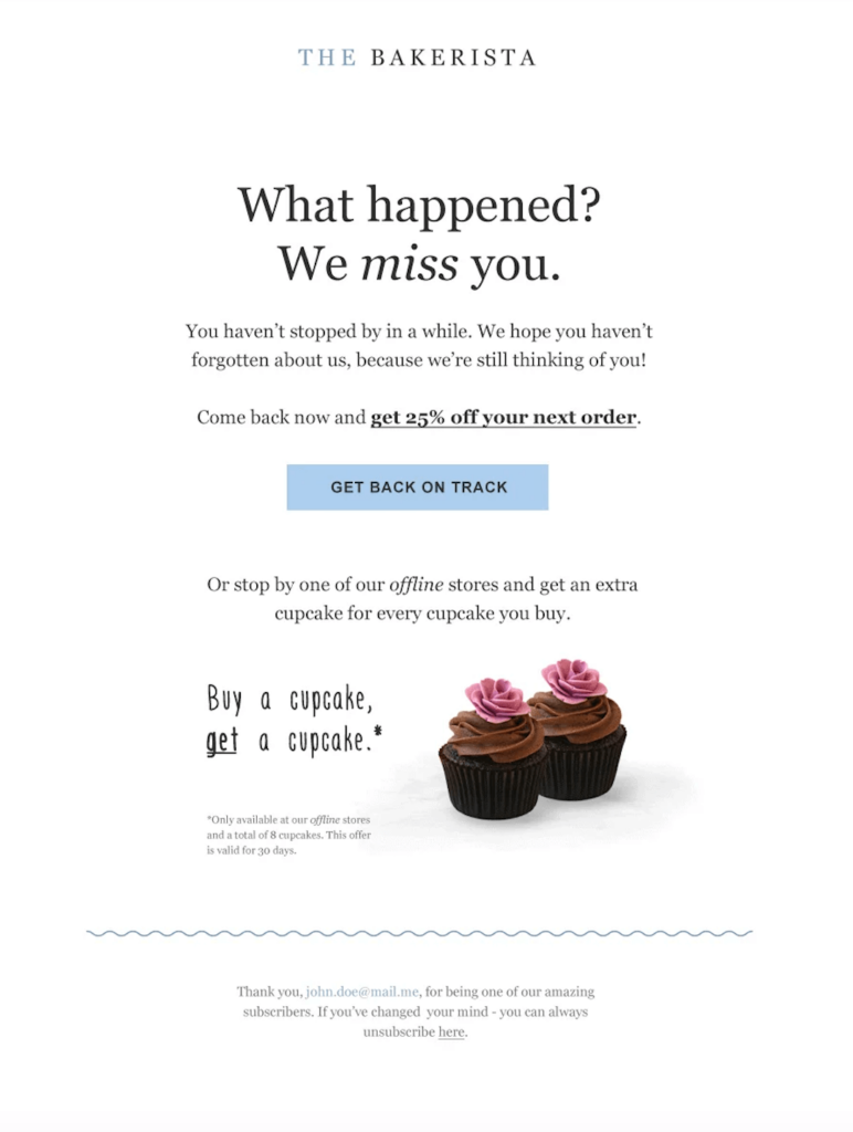 Welcome Back Discounts