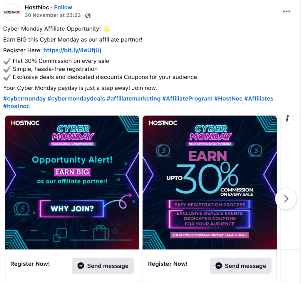 Partner or Affiliate Coupons
