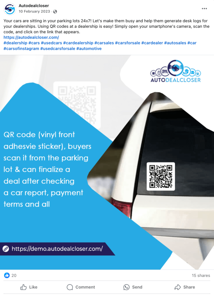 Use QR Codes