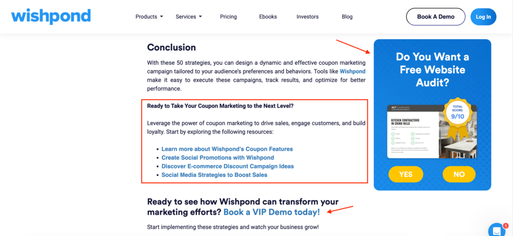 Content Retargeting for Blog Readers