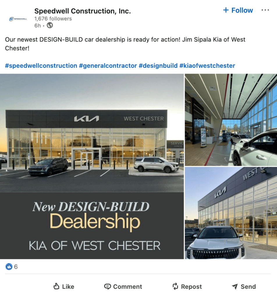 Engage on LinkedIn
