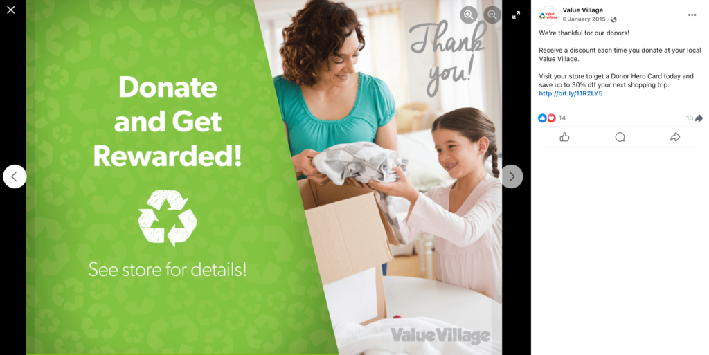 Donation-Based Discounts