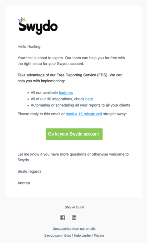 Promotional Campaigns for Trial Abandoners