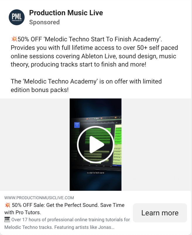 Personalized Retargeting for Online Courses