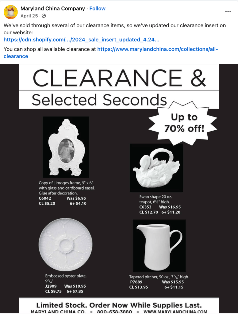 Clearance Coupons