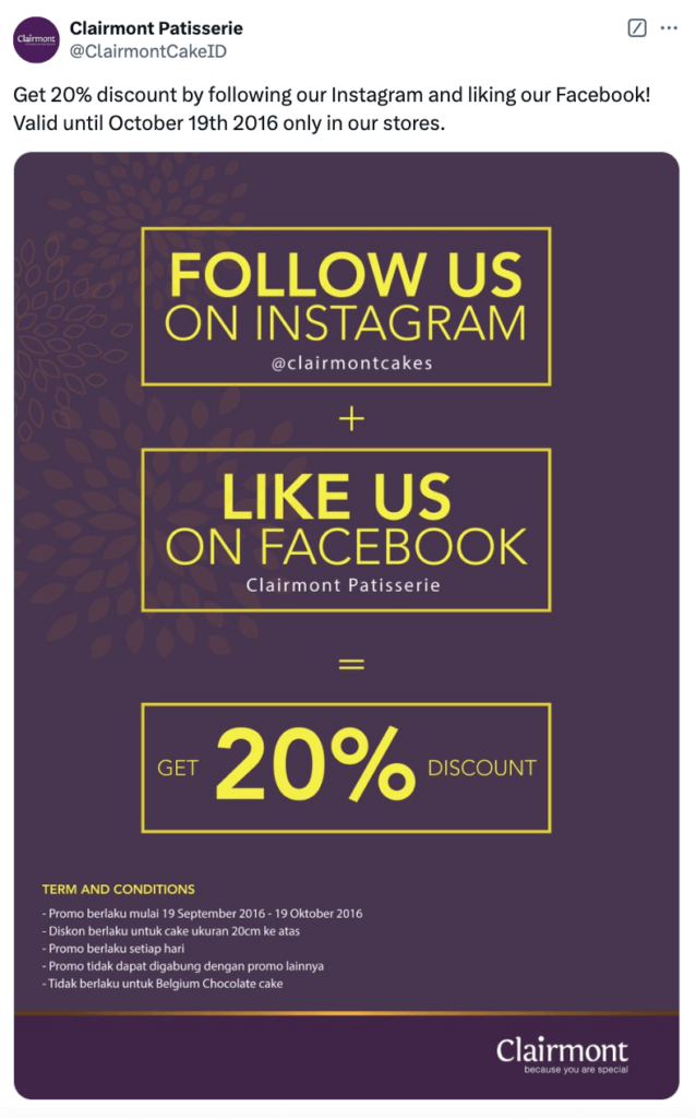 Social Media-Specific Coupons