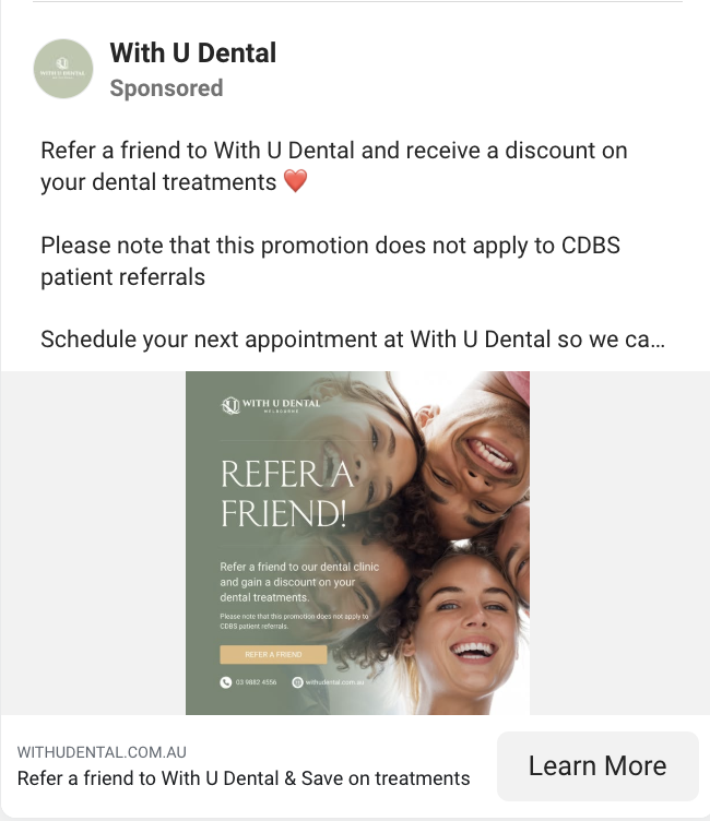 Referral Program Ads