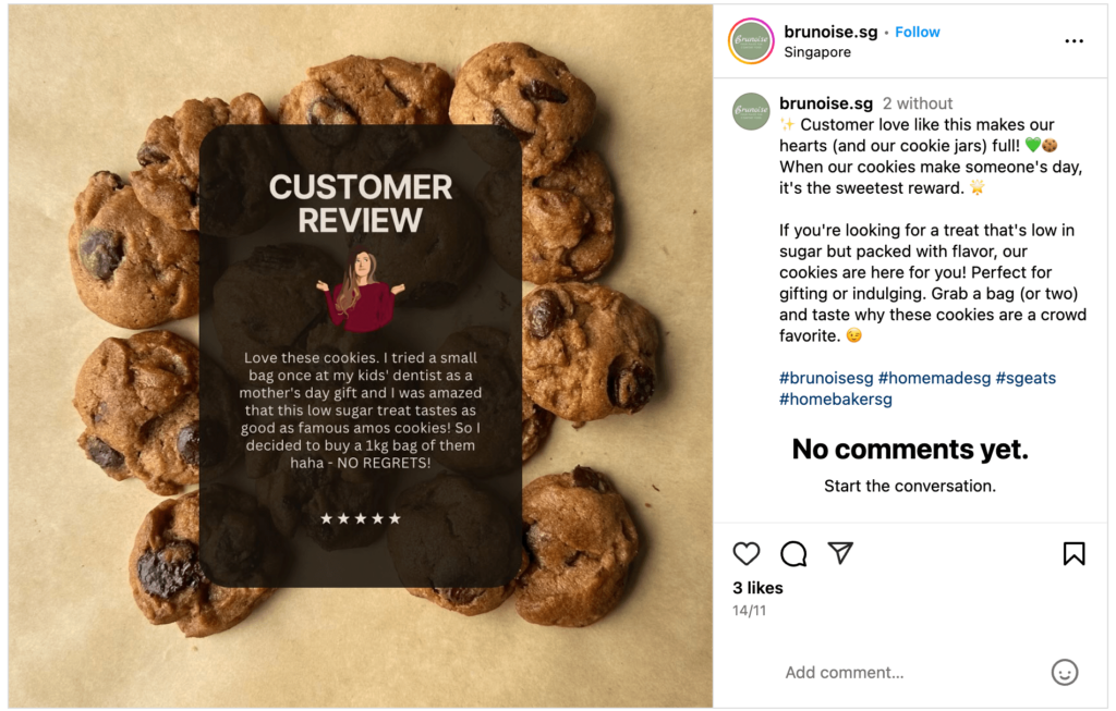 Showcase Social Proof