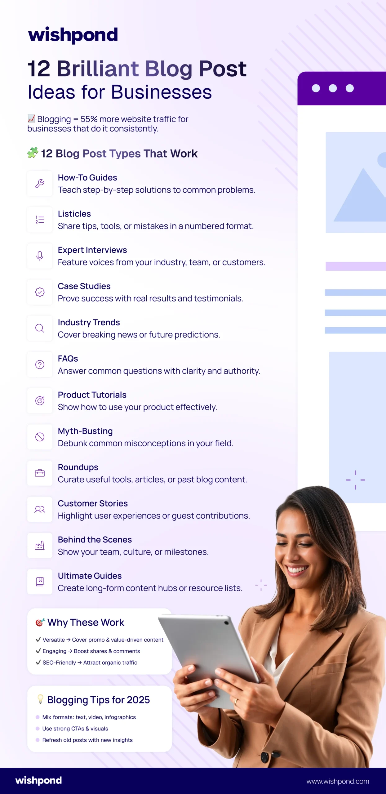 12 Brilliant Blog Post Ideas for Businesses