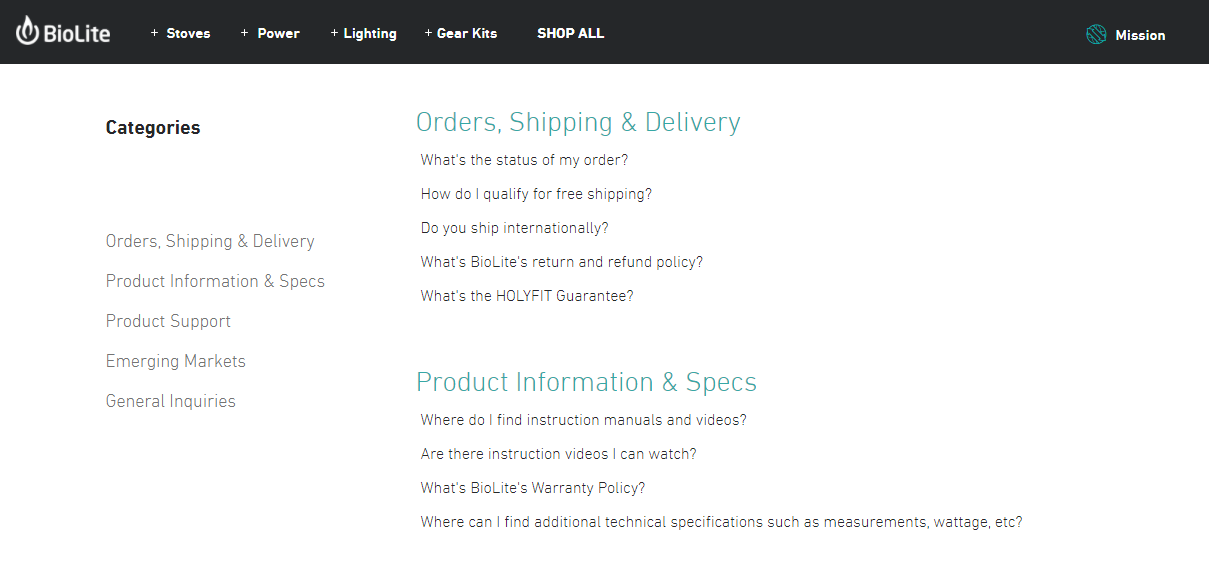 30 Best FAQ eCommerce Examples & Tips that Helps to Boost Sales