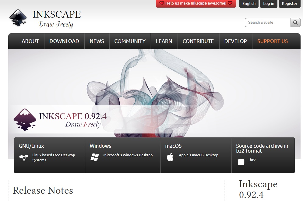 inkscape free graphic design